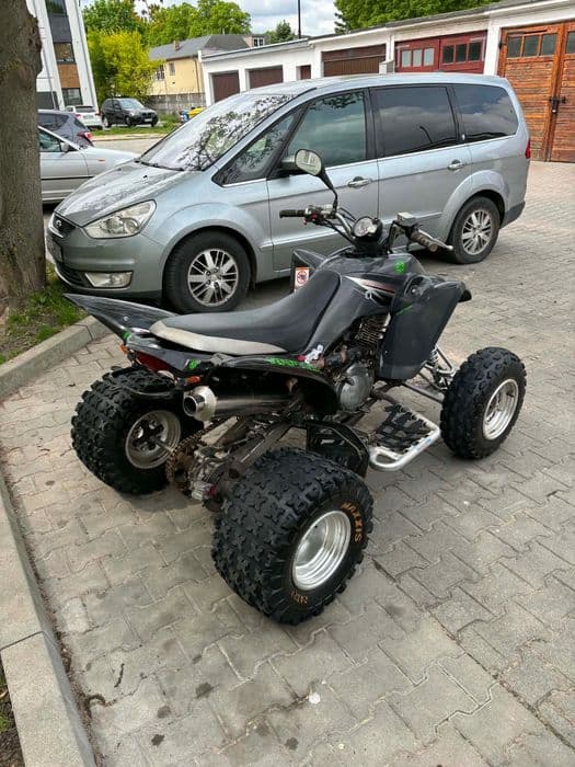 Yamaha Raptor YFM 350R z 2007 rok zarejestrowany