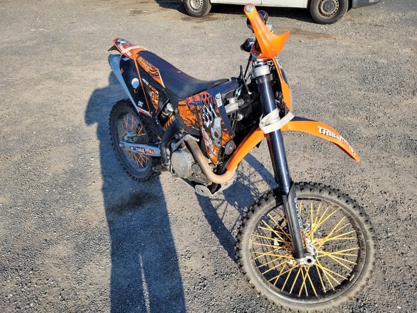 Ktm exc-r 450 rok 2008  zarejestrowany