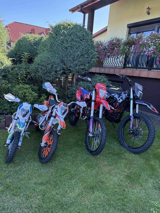 Cross ASIX XB 300/250/140/125/110/90/70 cc Solidny E-start RATY Dowóz