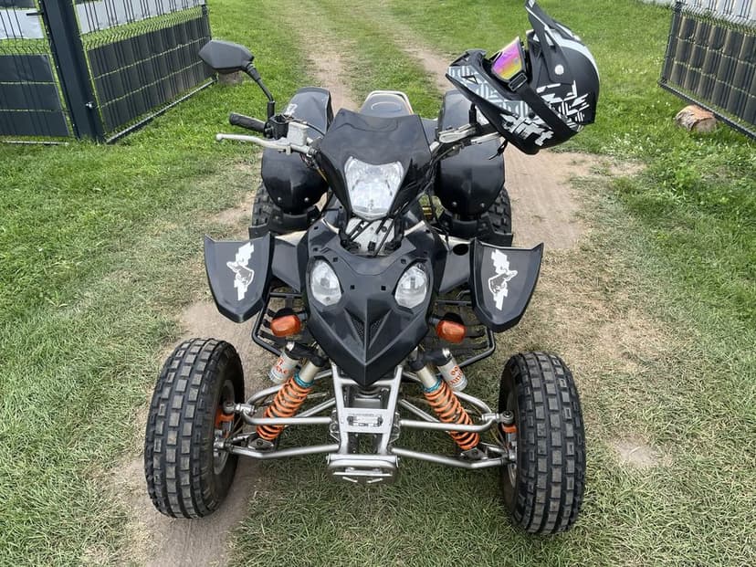 Quad egl 500 swap kawasaki gpz 500 kfx z homolgacją zarejestrowany