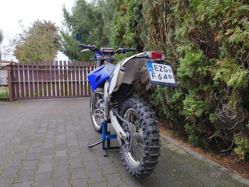Yamaha WR 250 F zarejestrowana na A2