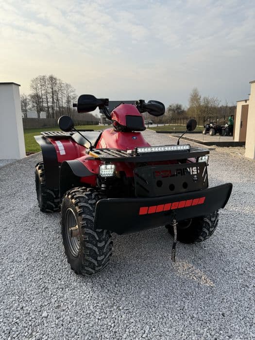 Polaris SportSman 500 4x4 AWD*> full LED *zderzak grizzly foreman trx raptor ltz yfz cf moto