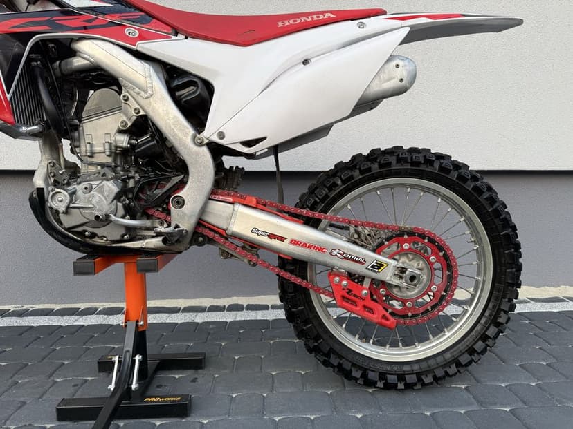 Honda CRF 250 z 2016r Mapy zaplonu