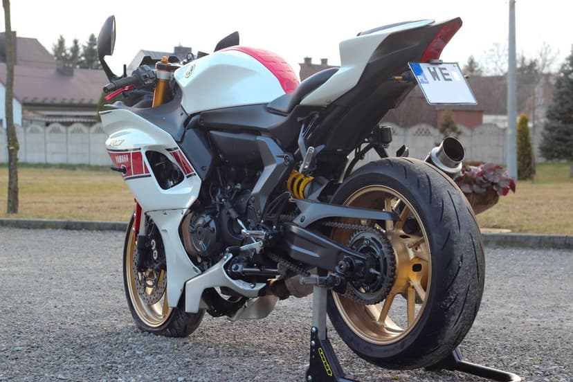 Yamaha YZF 690 ! R7 ! 2022r ! ABS ! Wydech MIVV ! USZKODZONA ! -RATY-