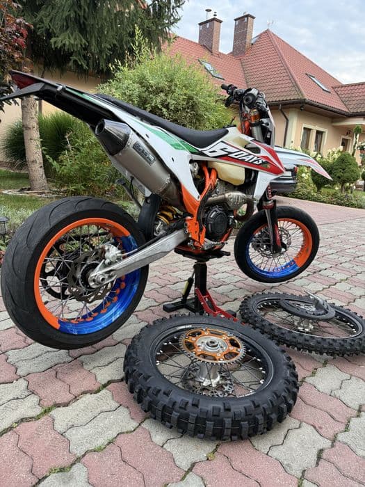 Ktm exc-f 350 six days  (supermoto 450 )