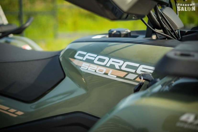 Wyprzedaż Quad Cf Moto 520 L eps Model 2025 od Quadowy Vlog