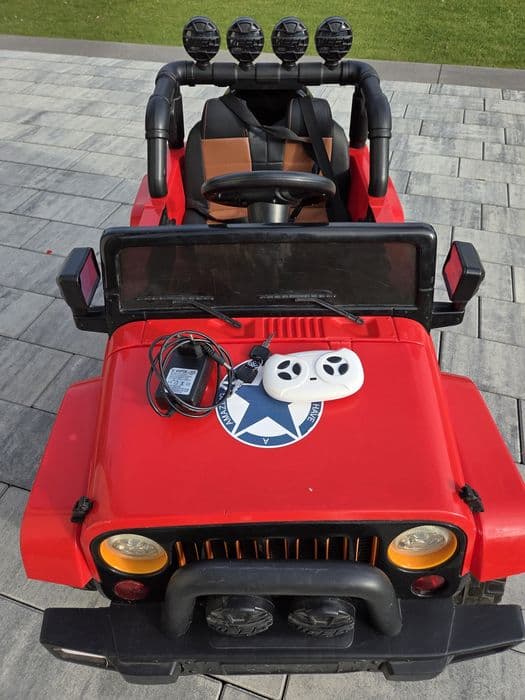 Jeep Wrangler akumulatorowy dla dzieci