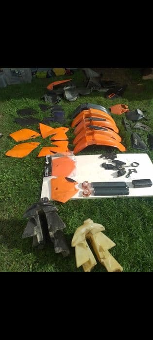 Ktm sx exc gs egs 250 300 380 94-03  błotnik przód