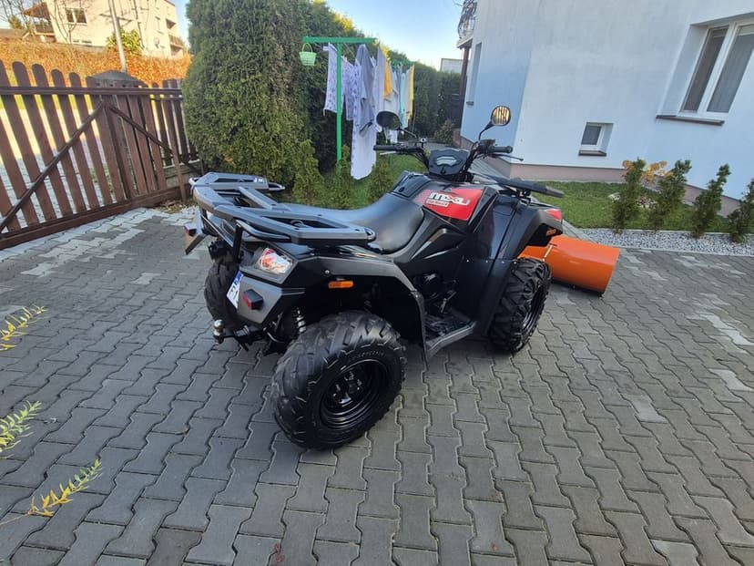 Quad Kymco MXU 550 - 2020r. - 3500 km ! Pług ! Zarejestrowany!