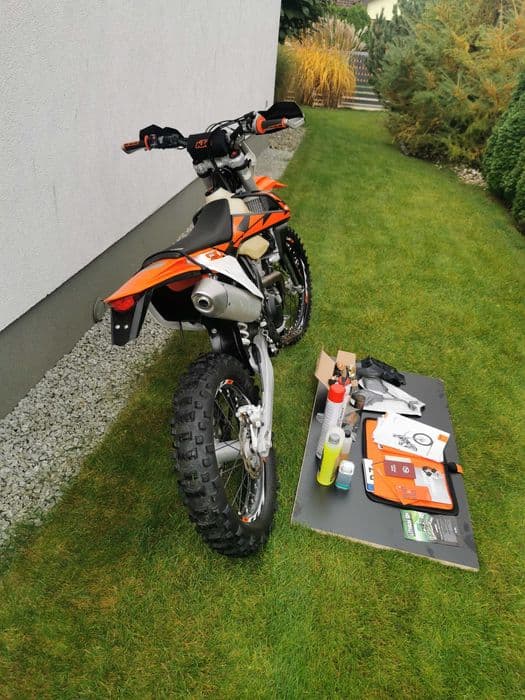 KTM 350 EXC 2018/2019 salon polska 203 mtg kontrola trakcji 250 Poznań