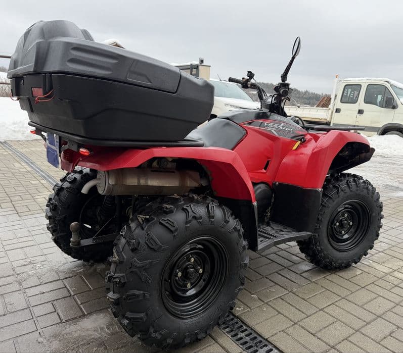 Yamaha Kodiak/Grizzly 450 FI 4x4 kufer Led wyciagarka Homologacja T3B
