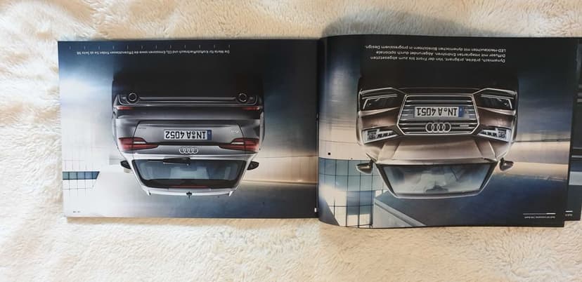 Prospekt Audi A4/S4 na innej Audi S3, S4, S5, S6, S8, Brabus.