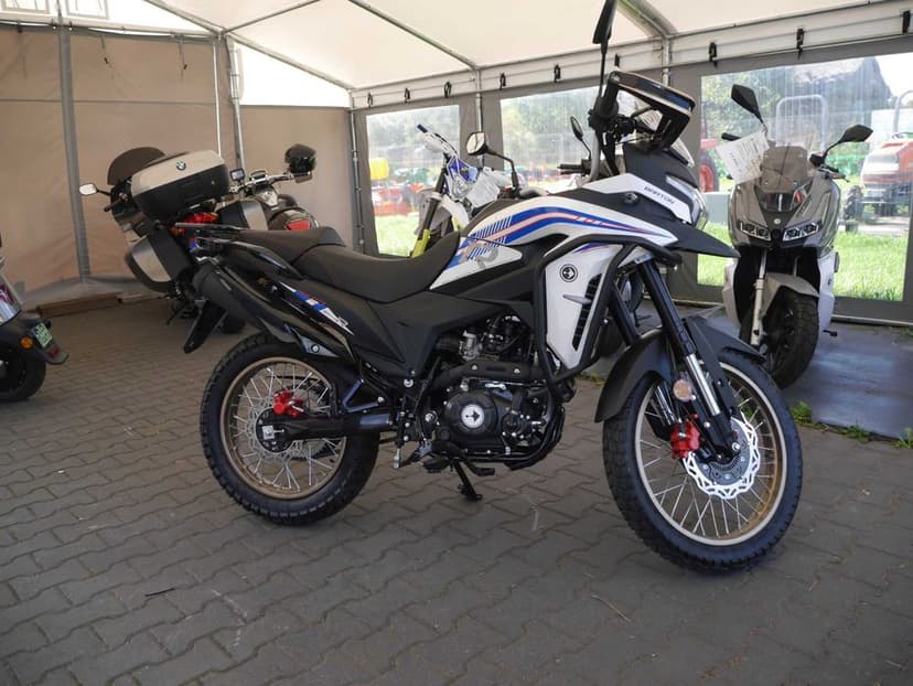 Motocykl Rally 125 Motor z homologacją,duże koła,15KM BARTON gwarancja