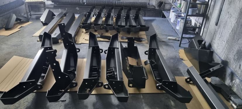 Zderzak Stalowy pod wyciągarkę Jeep Cherokee  xj przedni I tylny