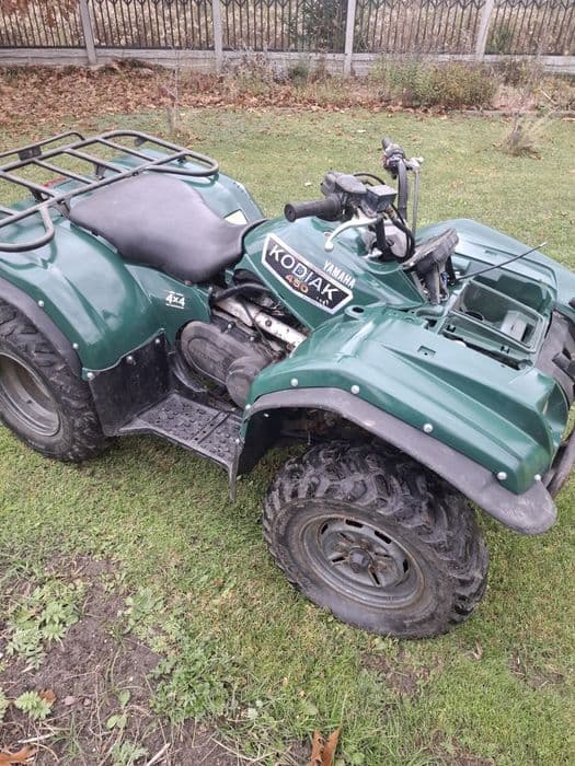 Yamaha kodiak gryzzly 450 4x4 honda trx350 4x4
