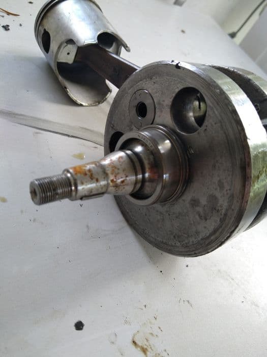 Wał korbowy tłok KTM SX EXC 250 300 rok 99