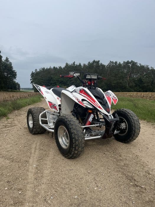 Yamaha Raptor 350 po generalnym remoncie—zarejestrowana