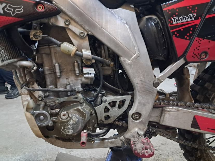 Honda  crf  450  Zadbana