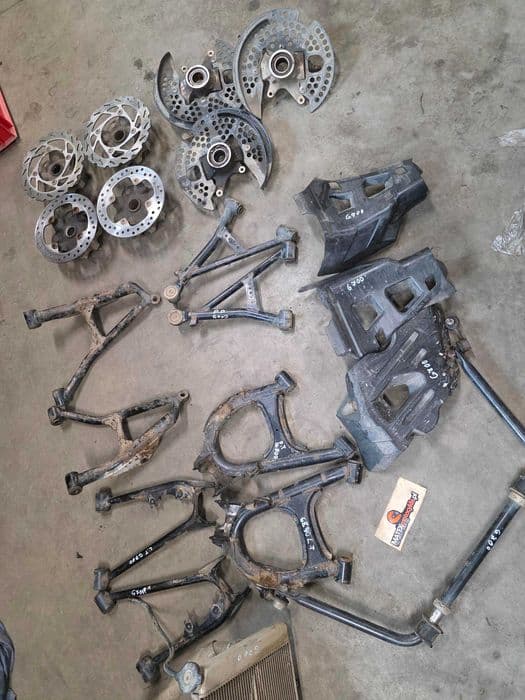 Rama Yamaha Grizzly 700 Silnik 550 Serwis Części Wał Dyfer Moduł