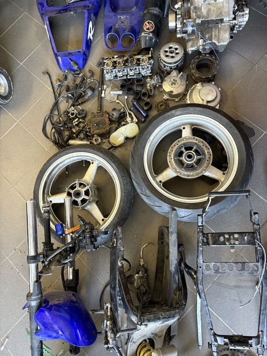 Yamaha YZF-R6 rj95 rj03 rj05 na cześci