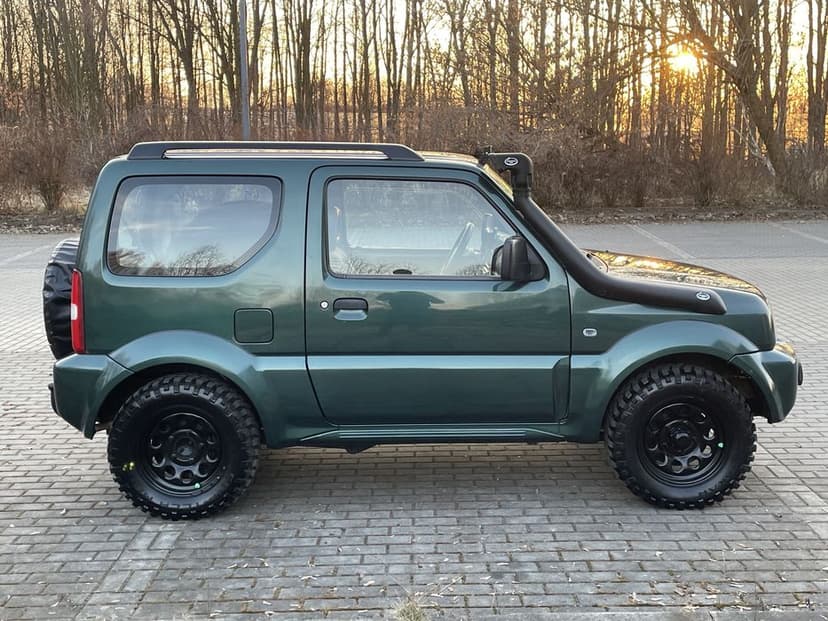Suzuki Jimny Nowe kola Snorkel 1.3 benzyna 4x4 Offroad Samuraj Zamiana