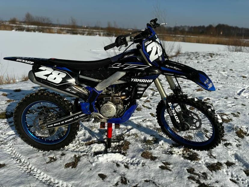 Yamaha YZ250F 2022  NOWE:  -Cylinder, -Tłok, -Głowica, -Zawory, -Korba