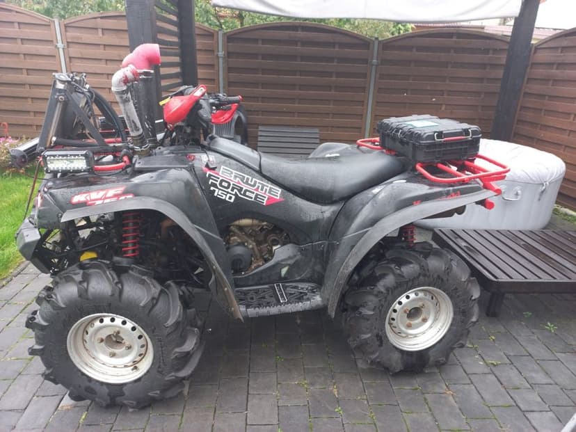 Quad kawasaki kvf750 zarejestrowany i doinwestowany