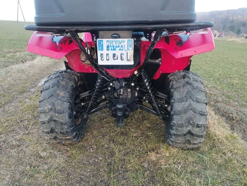 Quad Yamaha Grizzly 700 EPS * 2017 * T3B * kufer * hak
