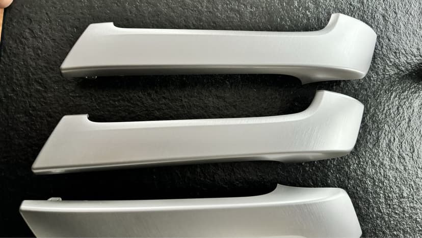 Dekory / Maskownice uchwytow drzwi Toyota Land cruiser 150