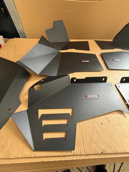 Nadkola Stalowe Przednie i Tylne V1 Styl JEEP WRANGLER JK 2007 - 2017