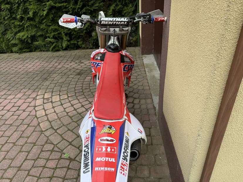 Honda crf 250r po remoncie 2013