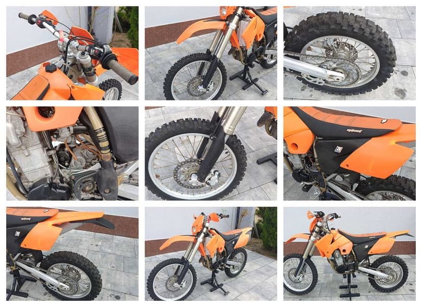 KTM EXC 450 Racing, 2004 r. MotoSeat, raty na oświadczenie, transport!