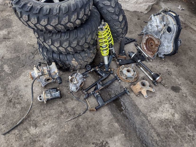 Polaris Sportsman 850 na częsci