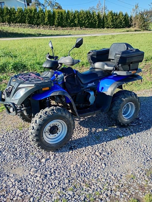 Quad linhai 300 4x4 zarejestrowany kat.b orgynał full opcja wciągarka