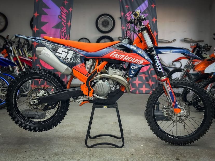 KTM SXF 350 cc rok 2022 - 82 mth - wtrysk rozrusznik