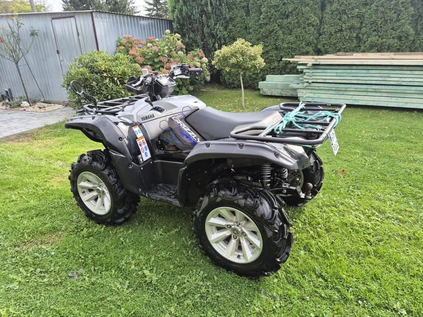 Kład Yamaha Grizzly 2023 versja Edition plus pług Yamaha Polski salon