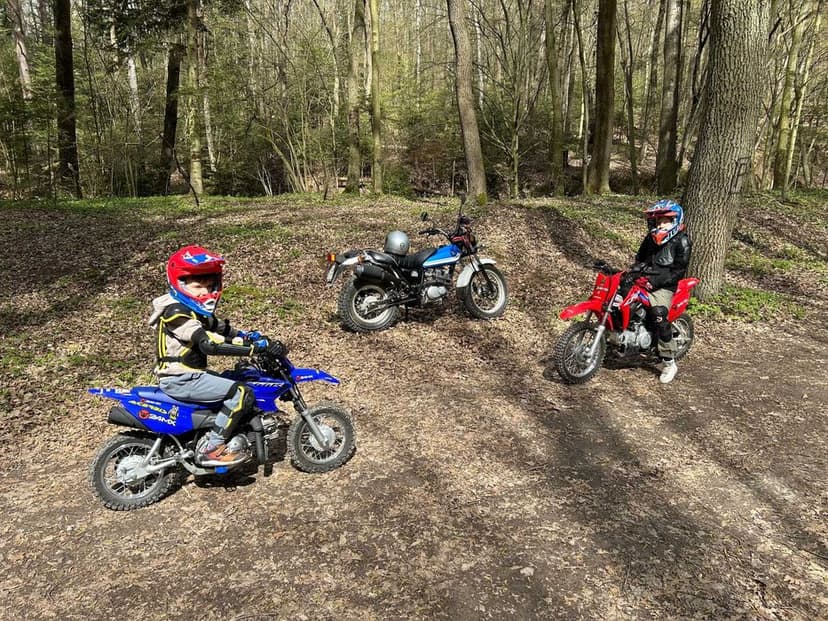 Yamaha TTR 50 2023 Minicross dla dziecka jak nowa rozrusznik + gratisy