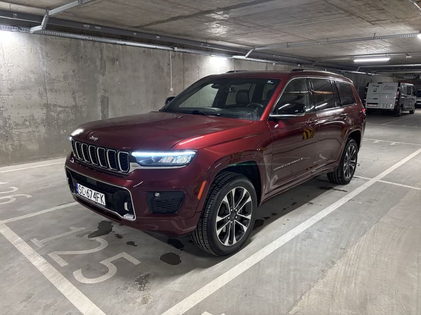 Jeep grand cherokee wl overland long faktura vat