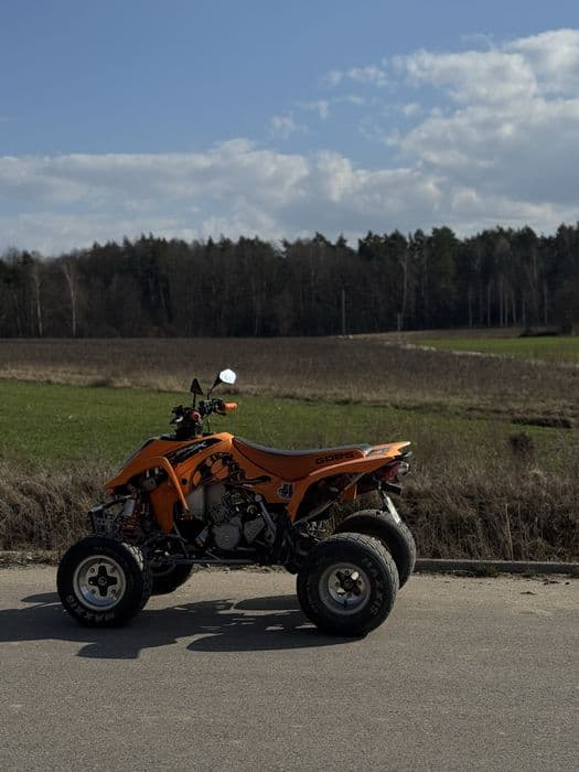 Quad GOES 450x 51km 2500km przegiegu zamiana