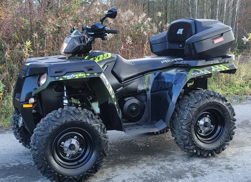 Polaris Sportsman 800  L7e 4x4  pług super quad