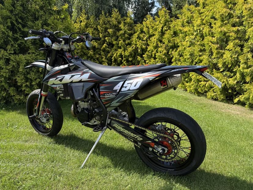 Ktm exc-f 450 kat. A2 Supermoto Enduro Akrapovič Zmienne mapy 6days