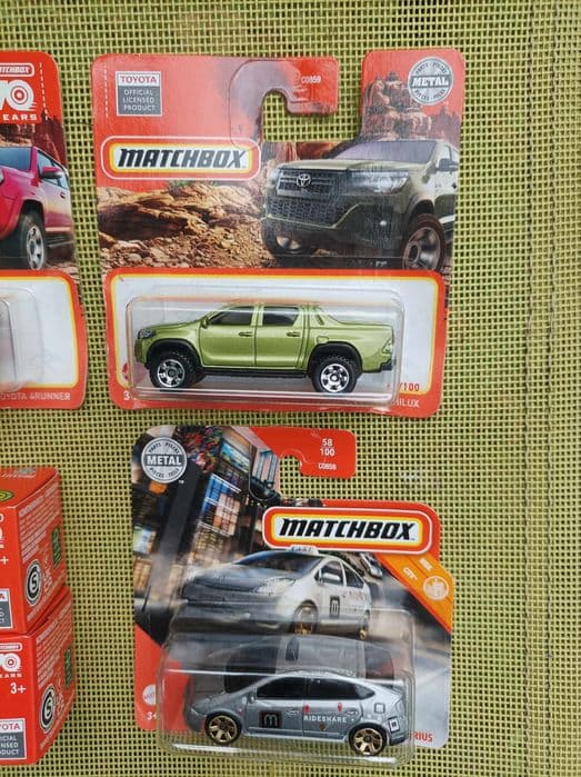 7 kultowych modeli Toyota z Matchebox