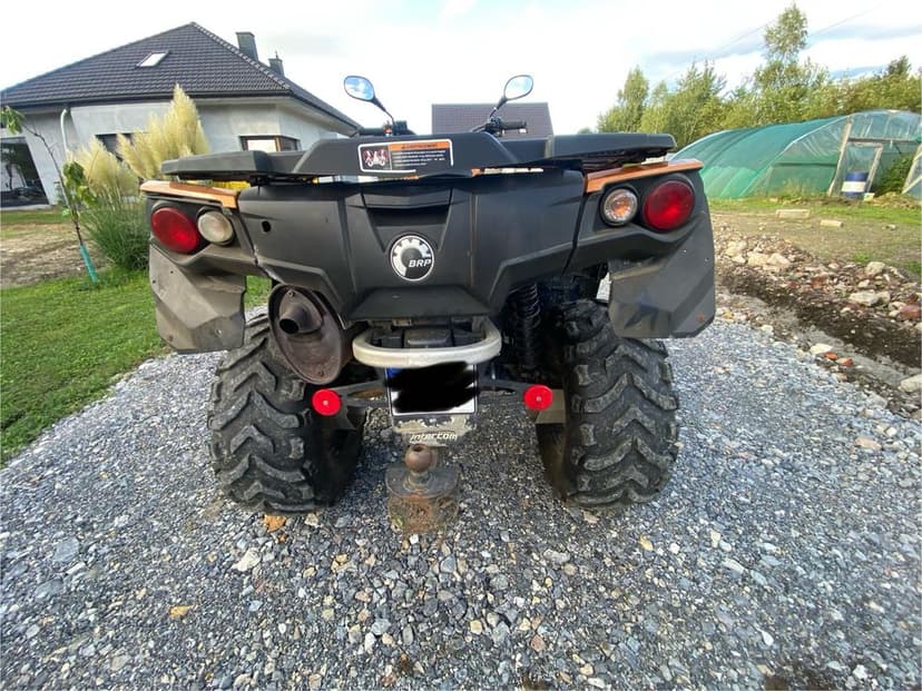 Can am g2 1000R xtp max rama wspomaganie sztyca dyfer most licznik