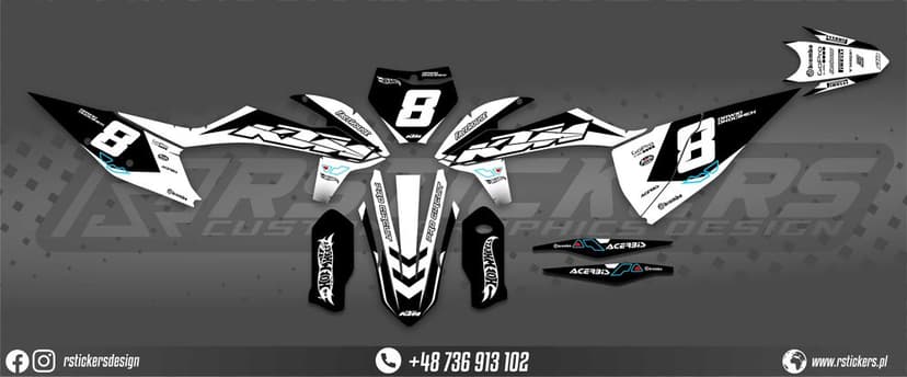 Okleina KTM SX EXC