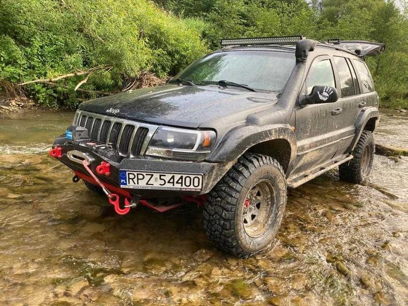 Jeep Grand Cherokee II 4.0 V6 LPG Wyciągarka Zadbany Doinwestowany