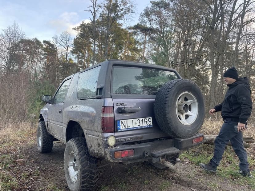 Opel Frontera A 2.0 LPG offroad!