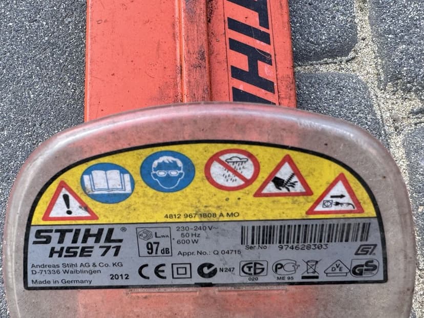 Profesjonalne nożyce do żywopłotu Husqvarna - Stihl