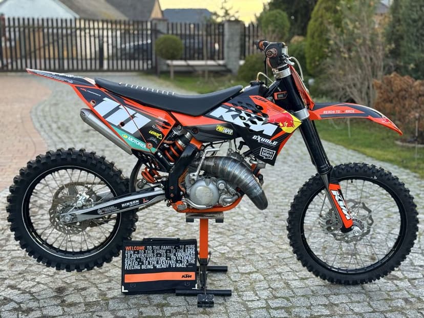 KTM SX 125  Vforce  Scalvini  2T  dwusów