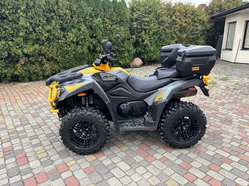 Kymco MXU 700 Wersja ABS 2023 Kufer LED bar T3B 1700km