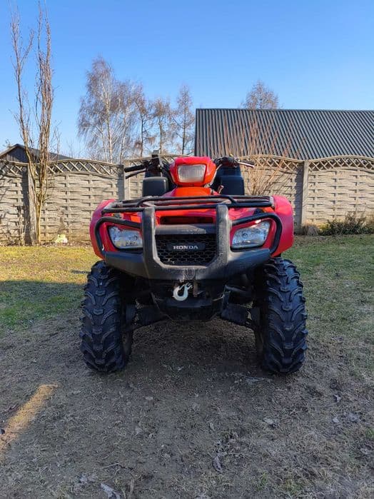 Honda TRX500 z homologacją